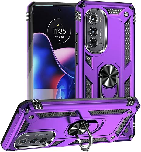 Funda de grado militar para Moto Edge 2022, funda de metal giratorio de 360 grados, soporte de soporte, armadura, resistente a prueba de golpes, Funda de grado militar para Moto Edge 2022, funda de metal giratorio de 360 grados, soporte de soporte, armadura, resistente a prueba de golpes,