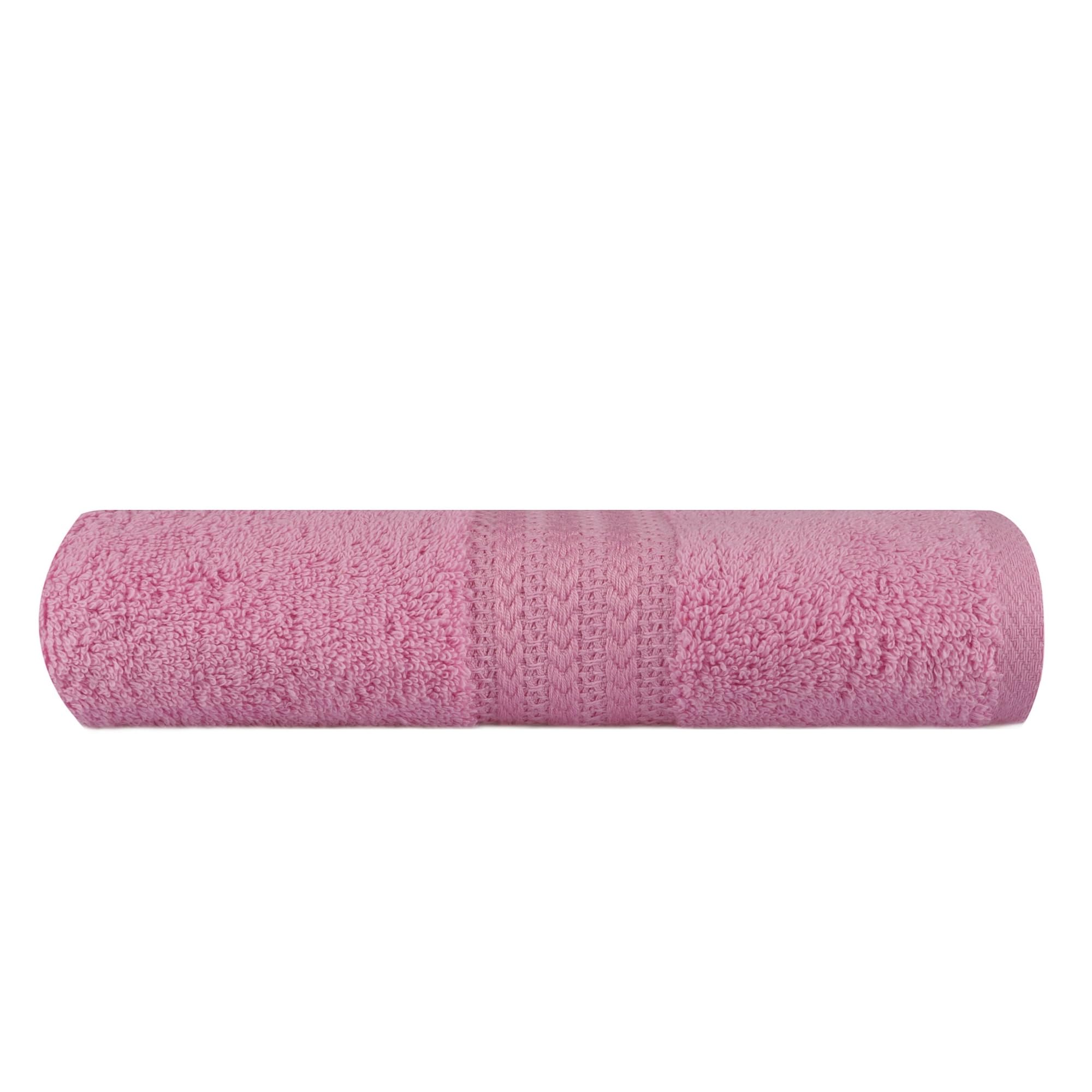 WELL HOME MOBILIARIO & DECORACIÓN Pink Basin Towel, 50x90 - Image 3