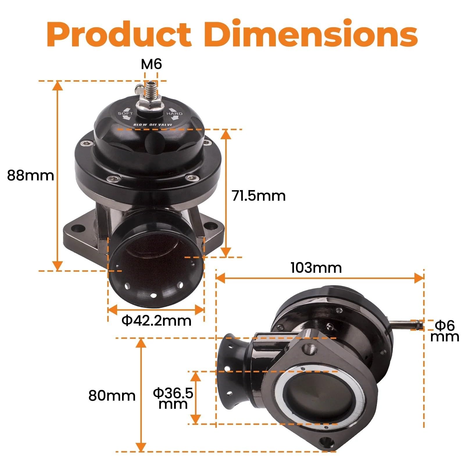 Actuador Universal Para RS Válvula Descarga Turbo Turbocompresor