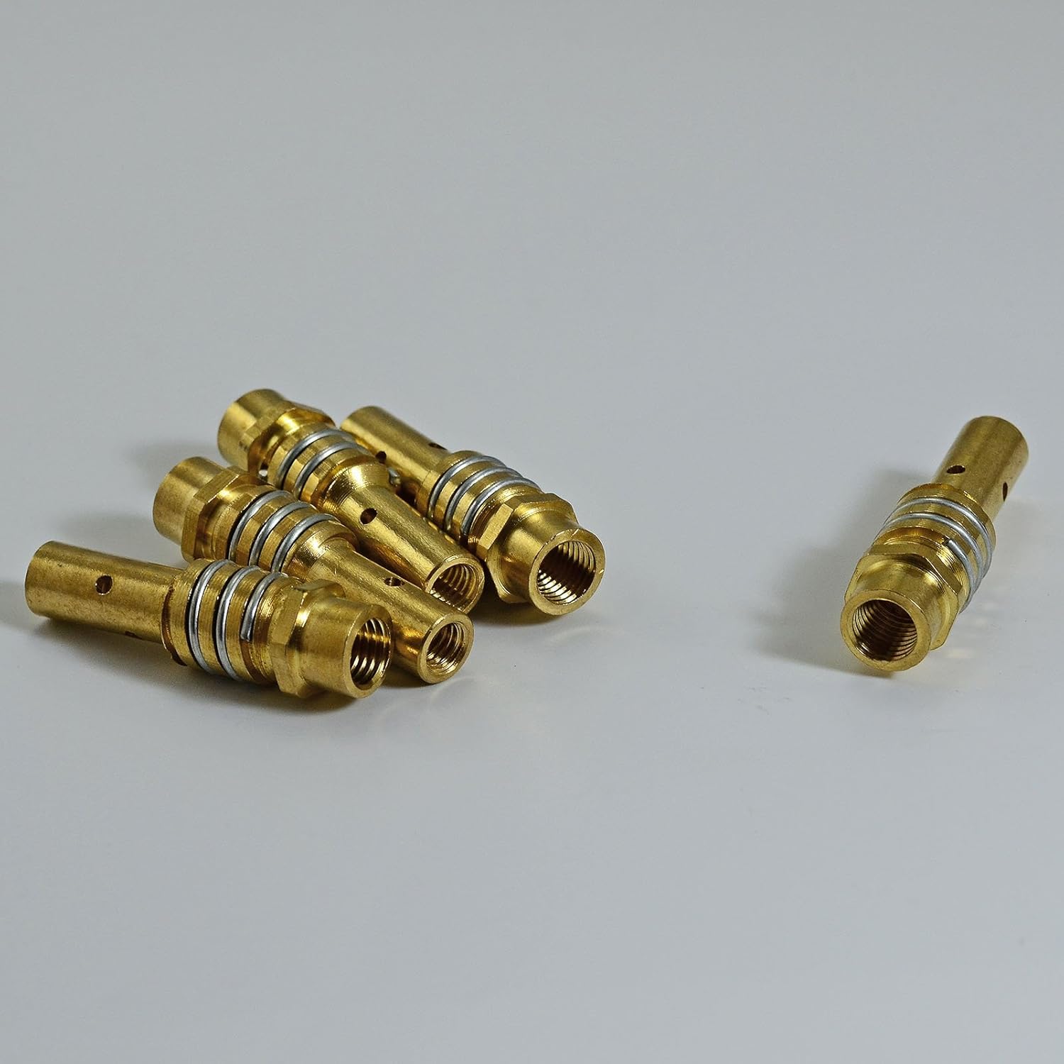 Kit 18 Pezzi Punta Contatto 0.9mm M6 Per Torcia Saldatura MB15 - Riverweld, Con Coppe E Diffusori - Foto 12