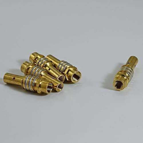 Miniatura 4 de RIVERWELD Difusor de punta de contacto 002.0078 Fit 15AK MB15 MIG MAG Co2 soplete de soldadura 5pk