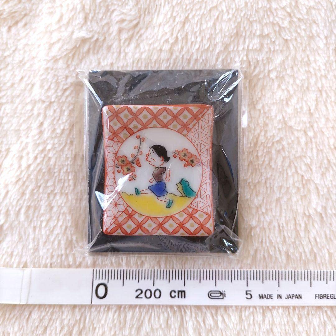 【えゆ】サザエさん 九谷焼 箸置き 5点セット サザエさん 45周年 九谷焼 コラボ 箸置き5点セット