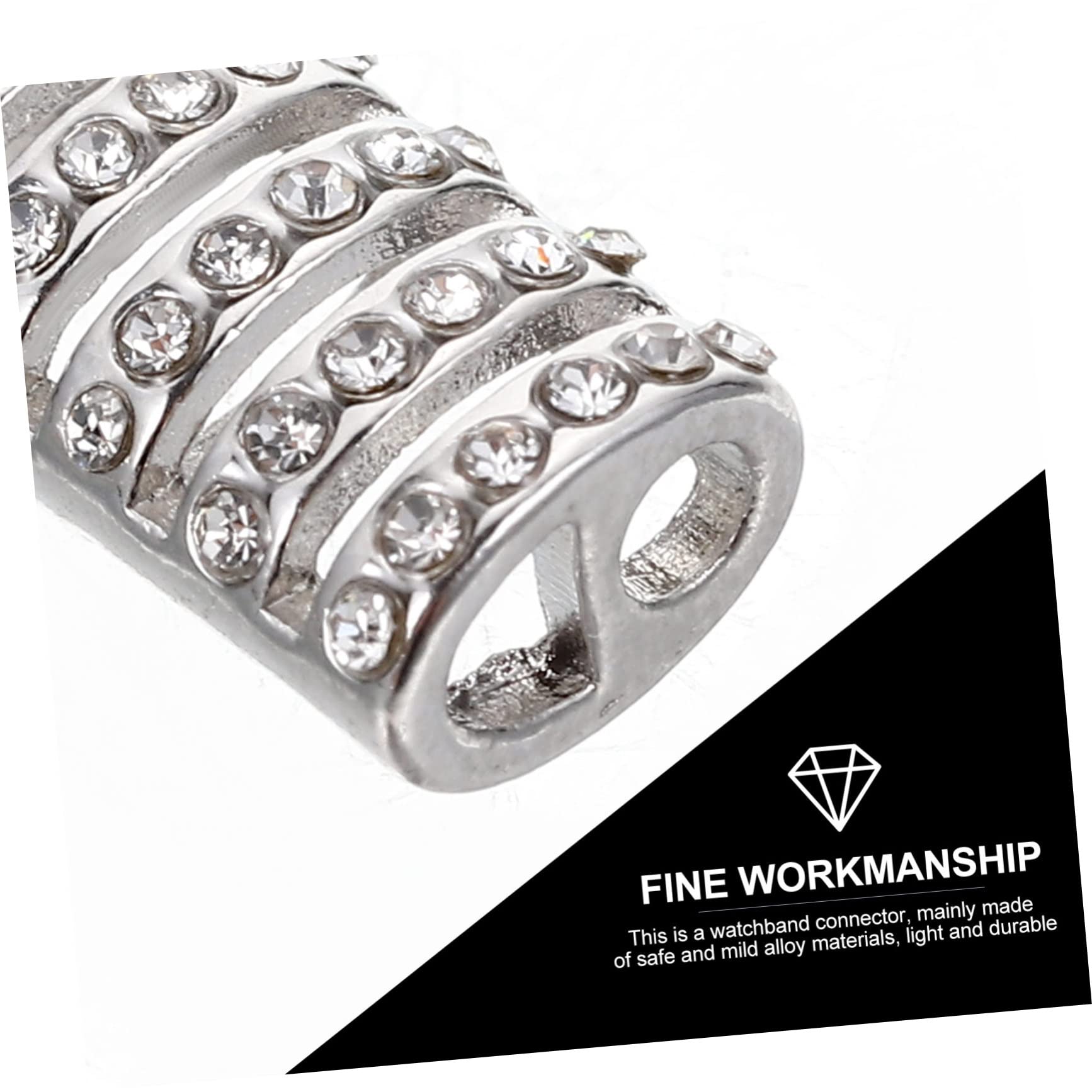Housoutil Lot De 5 Connecteurs De Bracelet De Montre Décoratifs Connecteurs De Montre Remplaçables Pour Adaptateur De Montre En Alliage 10 Pièces X 5