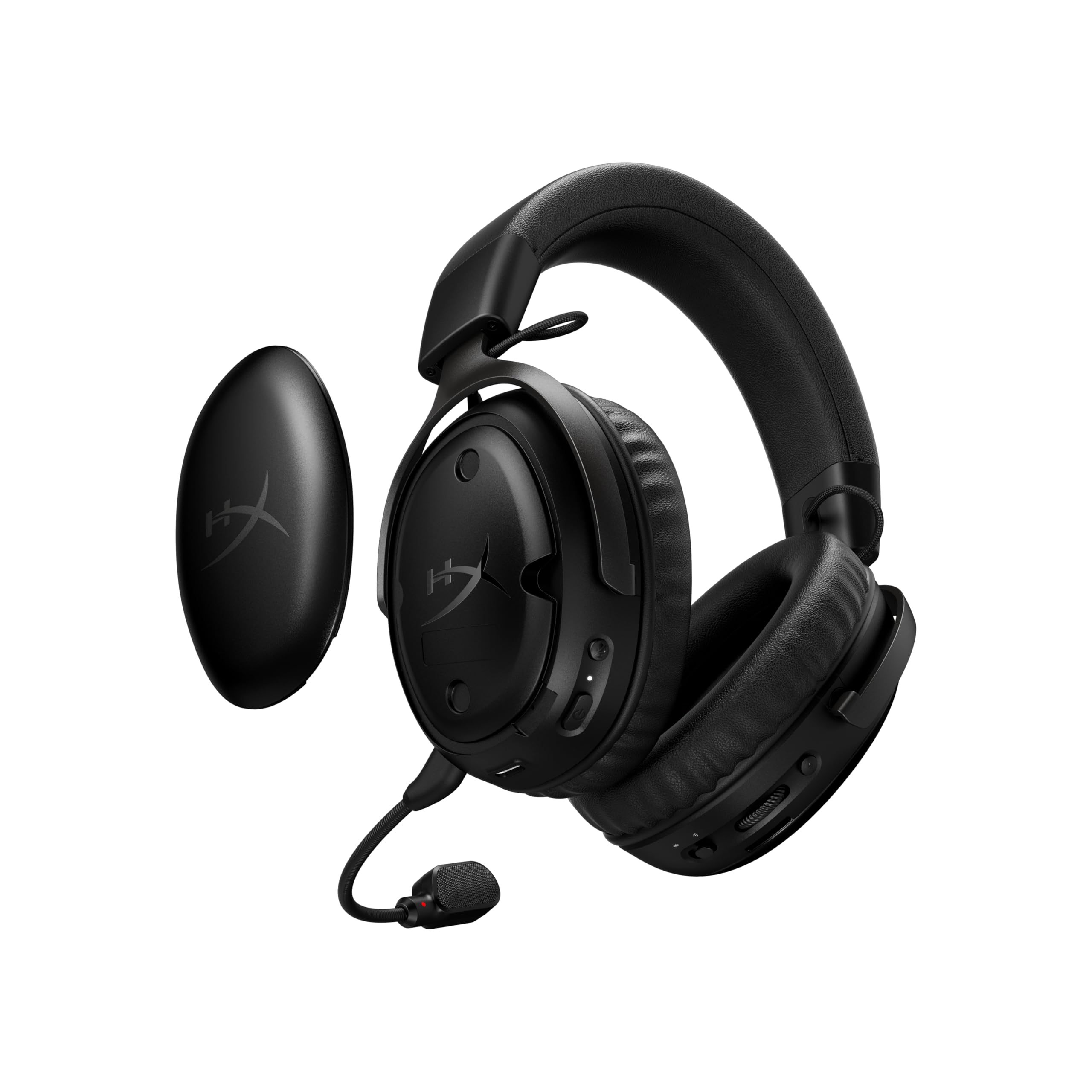 HyperX Cloud III S Wireless Gaming Headset mit bis zu 120 Std. Akkulaufzeit | Gaming & Streaming, 2,4 GHz & Bluetooth, Memory-Schaumstoff, Kristallklare Kommunikation, Geräteübergreifende Nutzung