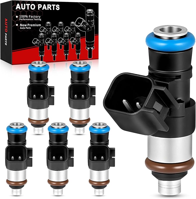 Jogo de 6 bicos injetores AOTPAT 3.5L e 3.7L para Ford, Lincoln, Mercury e Mazda