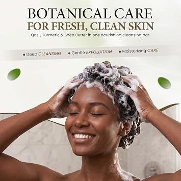 Qasil Soap Bar with Turmeric & Shea Butter