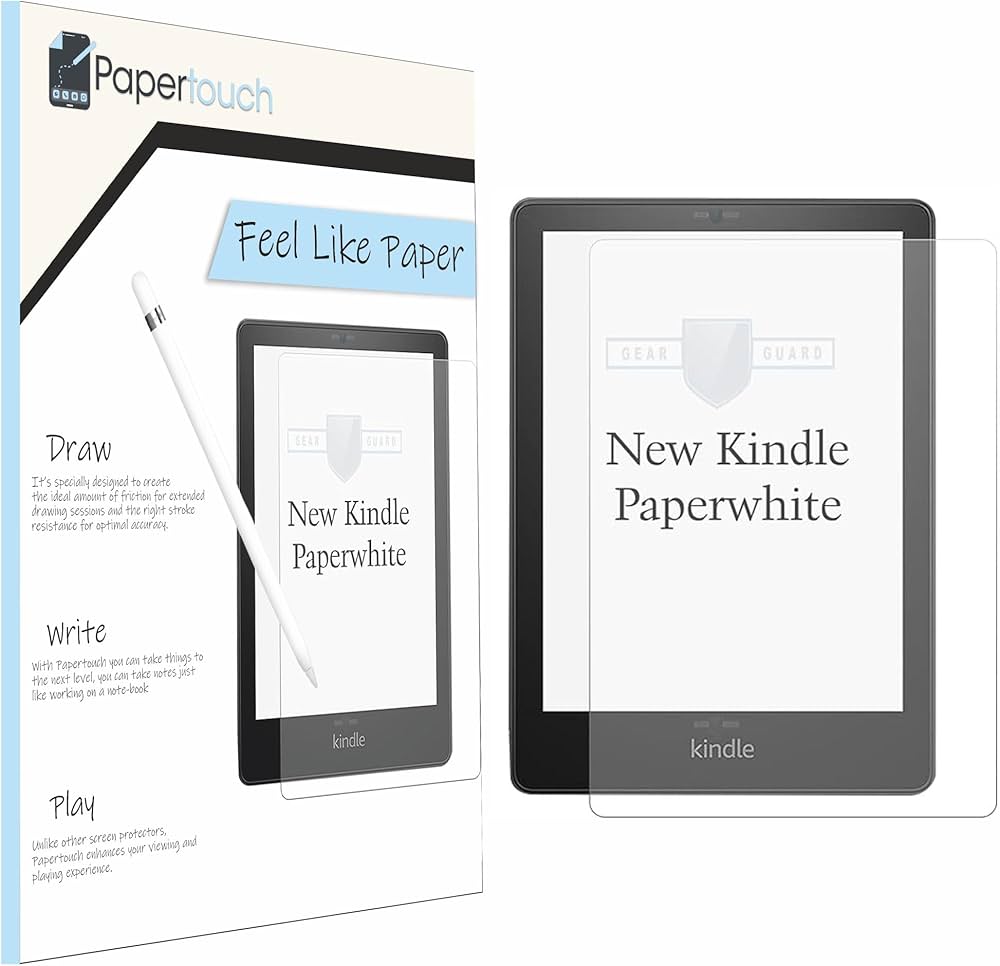 RGY 9H Hardness Screen Protector For Amazon Kindle PaperWhite 6.8