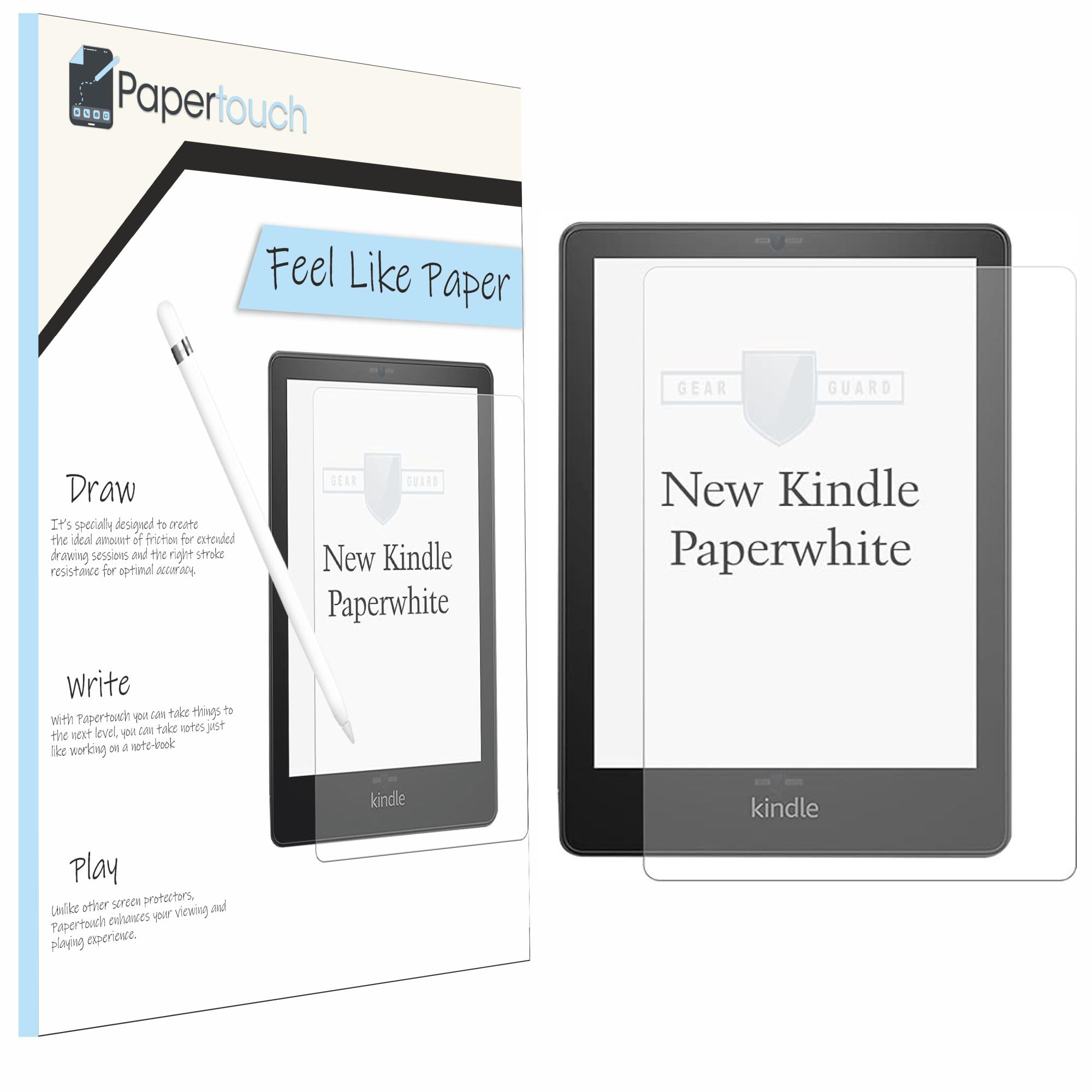 RGY 9H Hardness Screen Protector For Amazon Kindle PaperWhite 6.8" Inch [Bubble Free] (NOT A TEMPERED GLASS) (Matte, Kindle Paperwhite 6.8 Inch) (B0CXDWV8P4) Amazon Price History, Amazon Price Tracker
