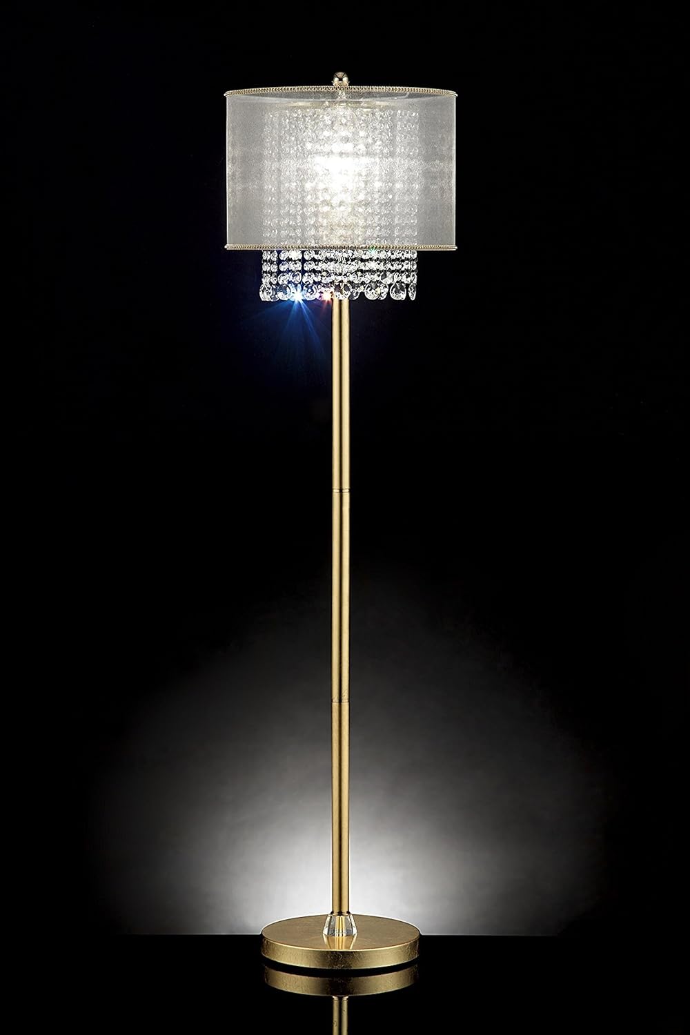Flаѕh Dеаlѕ - 40% оƒƒ OK Lighting OK-5154F 64.5 H Bhavya Floor Lamp