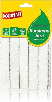 Mikrofiber Kurulama Bezi Tekli, Hızlı Kurulama, Yüksek Emici, İz & Hav Bırakmaz, Cam, Ayna, Mutfak, Banyo, Tezgâh, Mobilya, Elektronik, Araç, Pencere, Raf, Televizyon, Bilgisayar, Beyaz Eşya