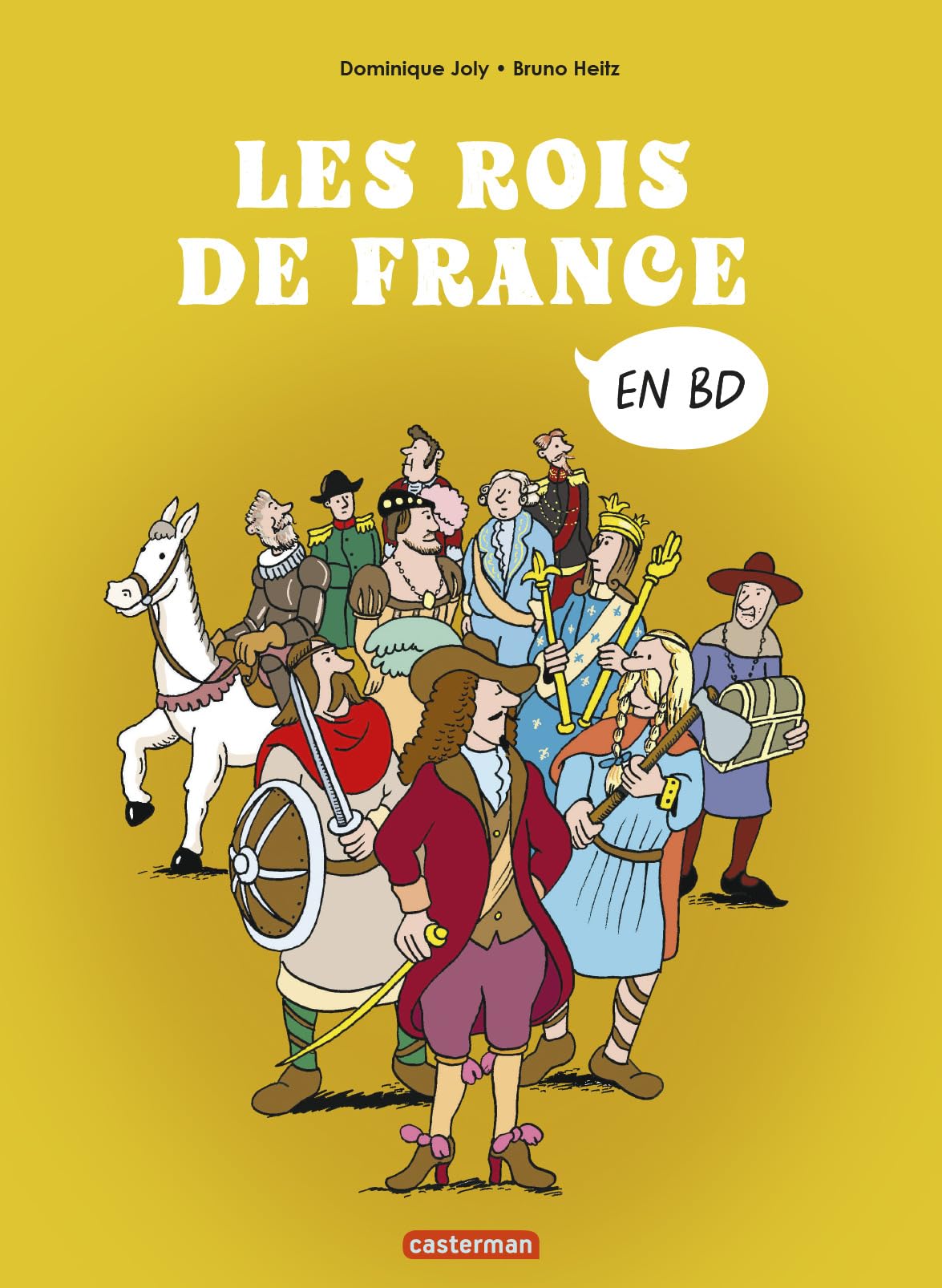 L'histoire de France en BD - Les rois de France: Compilation