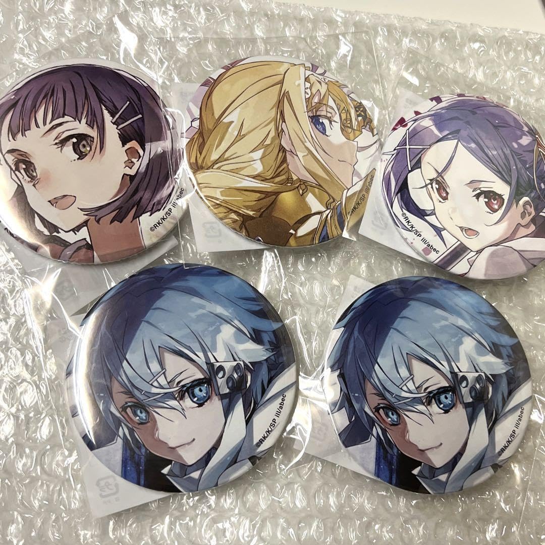 SAO くじ引き堂 缶バッジ シノン キリト アスナ 直葉 アリス ユージオ SAO くじ引き堂 缶バッジ シノン キリト アスナ 直葉 アリス ユージオ