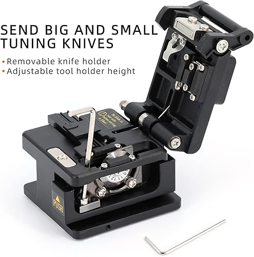 Miniatura 7 de Cuchilla de fibra óptica Ftth Herramientas de alta precisión 6C Cable de corte de fibra óptica Herramientas de fibra óptica Cuchilla de fibra 12