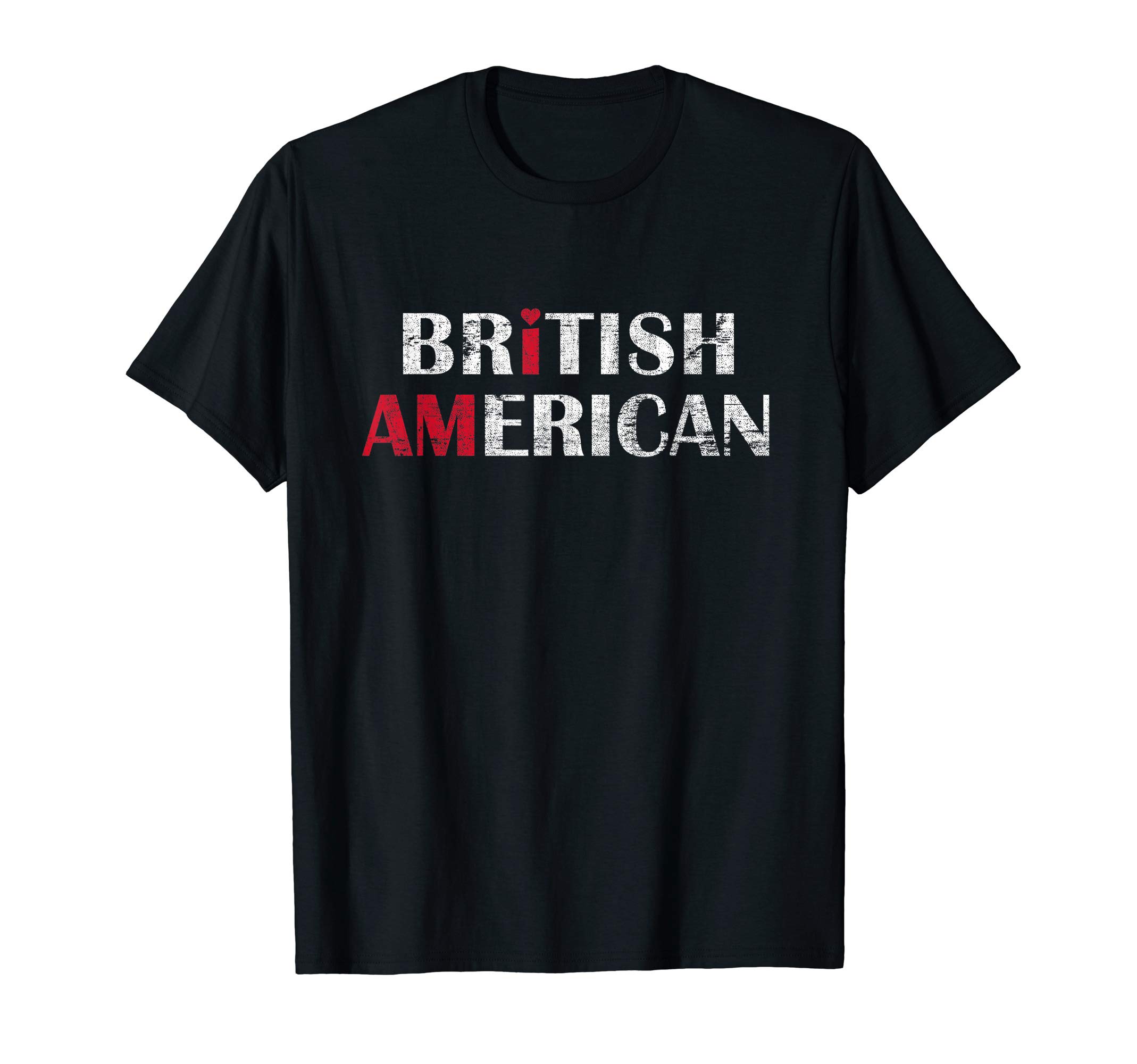 Family Heritage GiftsI Am British American - Britain and America Pride T-ShirtOEKO-TEX STANDARD 100