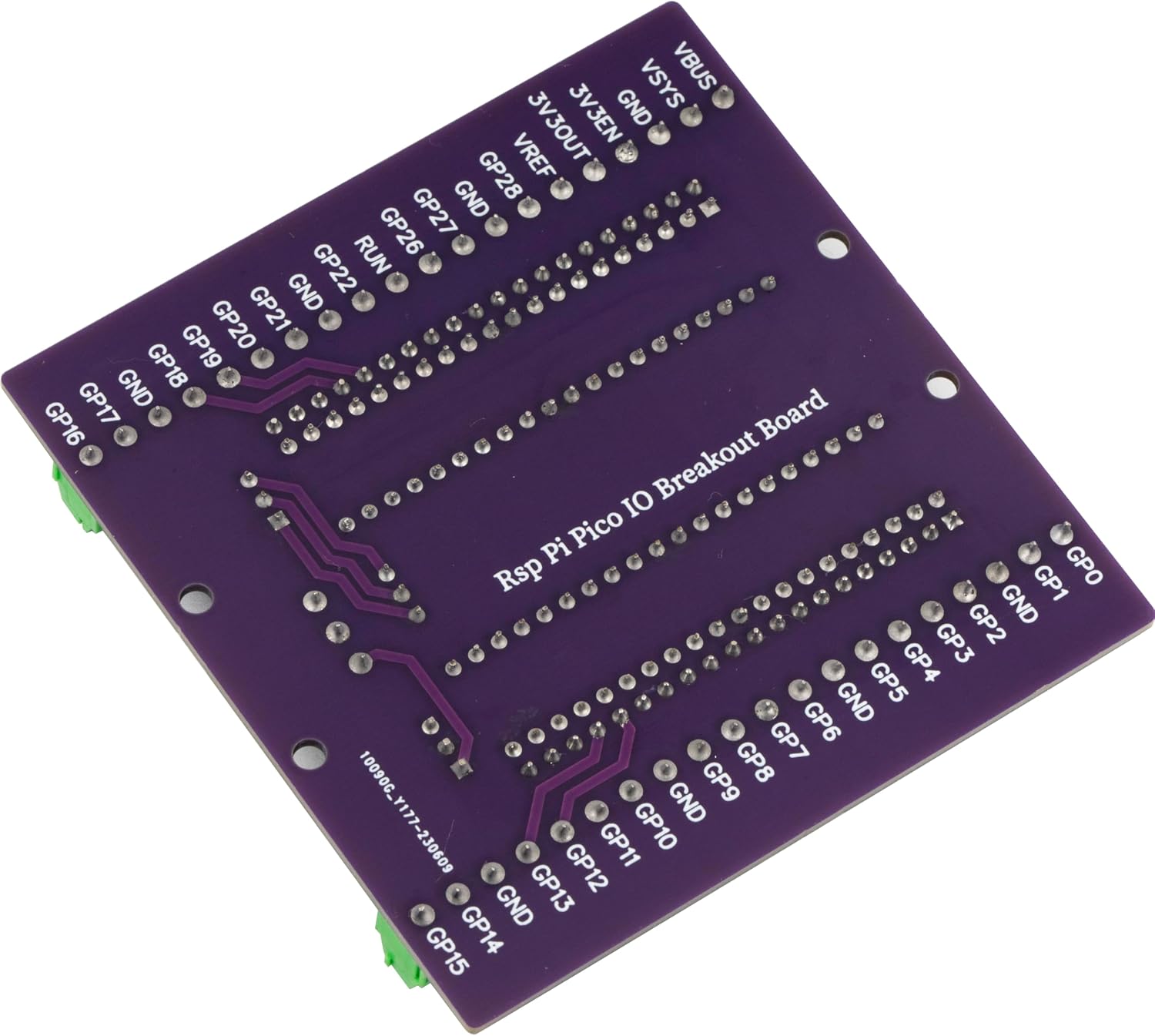 2pcs Breakout Board for PICO GPIO 1 into 3 Screw Termijnal Expansion Board Compatible with Raspberry Pi Pico/Pico H/Pico W