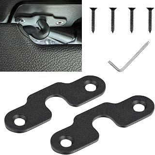 Sun Visor Repair Kit Heavy Duty Sun Visor Clips, Visor Mounting Clips Compatible with Jeep Wrangler JK 2018/ Wrangler 2018-2024/ Gladiator 2020-2024 & Jeep Wrangler Accessories
