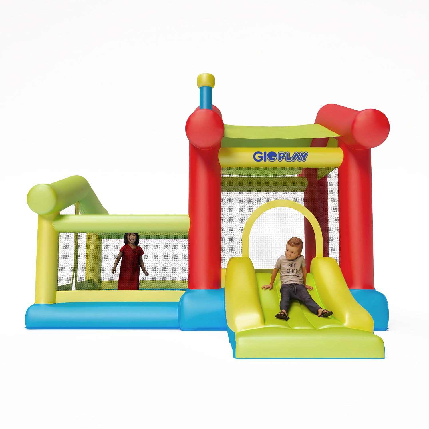 Bestway Scivolo Quadruplo con Acqua Gioco Estivo Giardino