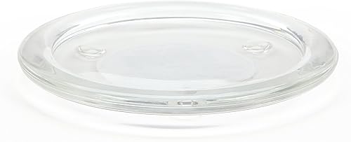 Miniatura 8 de Hosley. Juego de 8 platos de pilar de vidrio transparente.4 pulgadas de diámetro. Ideal para fiestas, Spa, Velas, vela votiva y jardín. O como