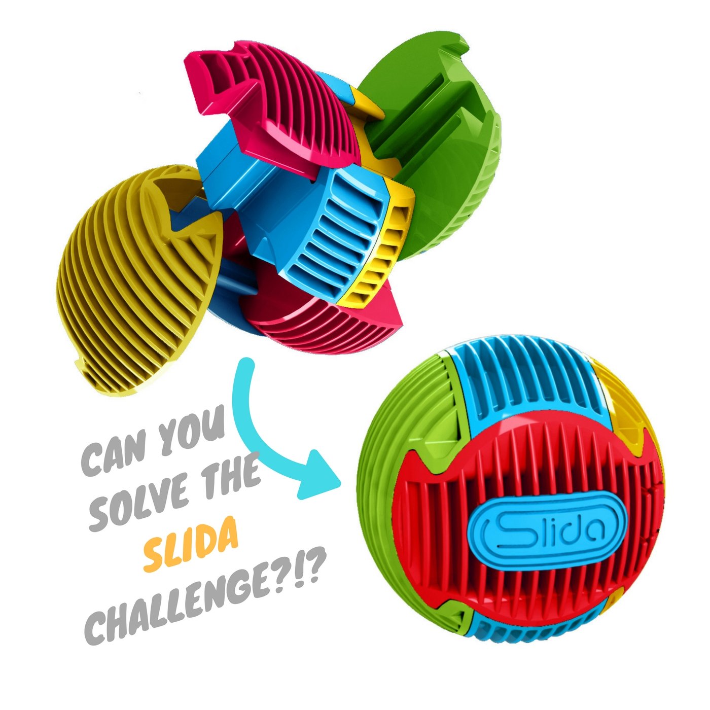 slida 3d puzzle ball