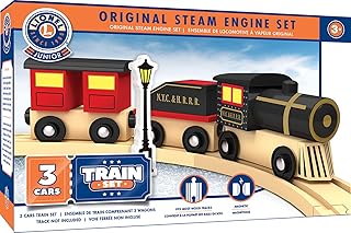 MasterPieces Lionel Original Steam Engine Real Wood Toy Train Set, Assorted