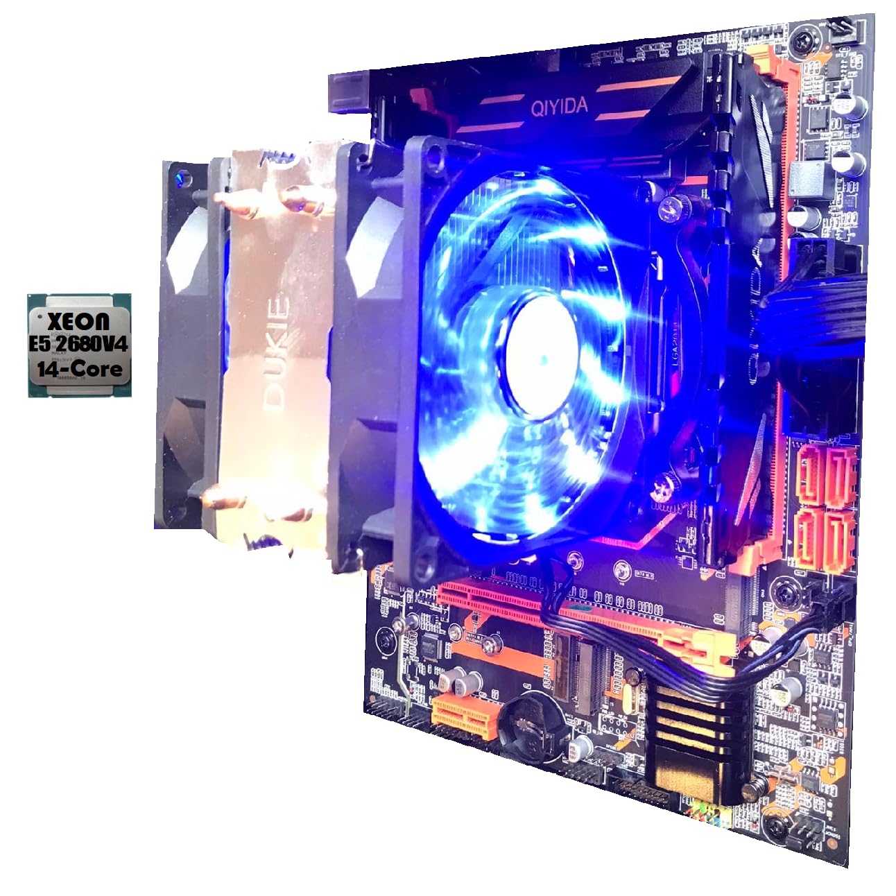 ✨ Kit Xeon X99 Gaming + Xeon E5 2680v4 14 Núcleos (Ryzen 5 5600) +