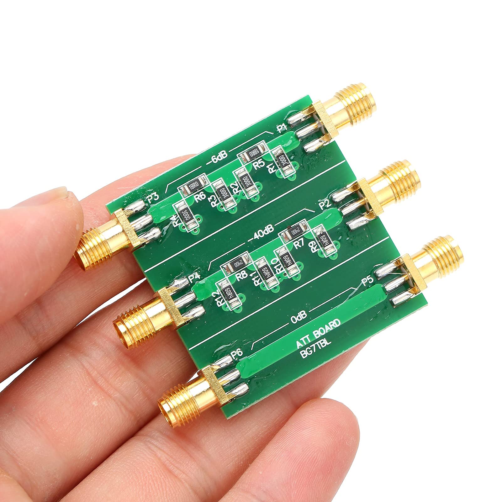 Respicefinem Board 12×8×1 Attenuator Module 6Db 40Db Dc 600Mhz 50Ohm for NWT Series Scanner Calibration Device