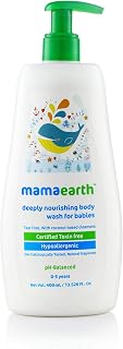 Mamaearth Natural Tear Free Baby Body Wash For Babies and Kids Made in the Himalayas