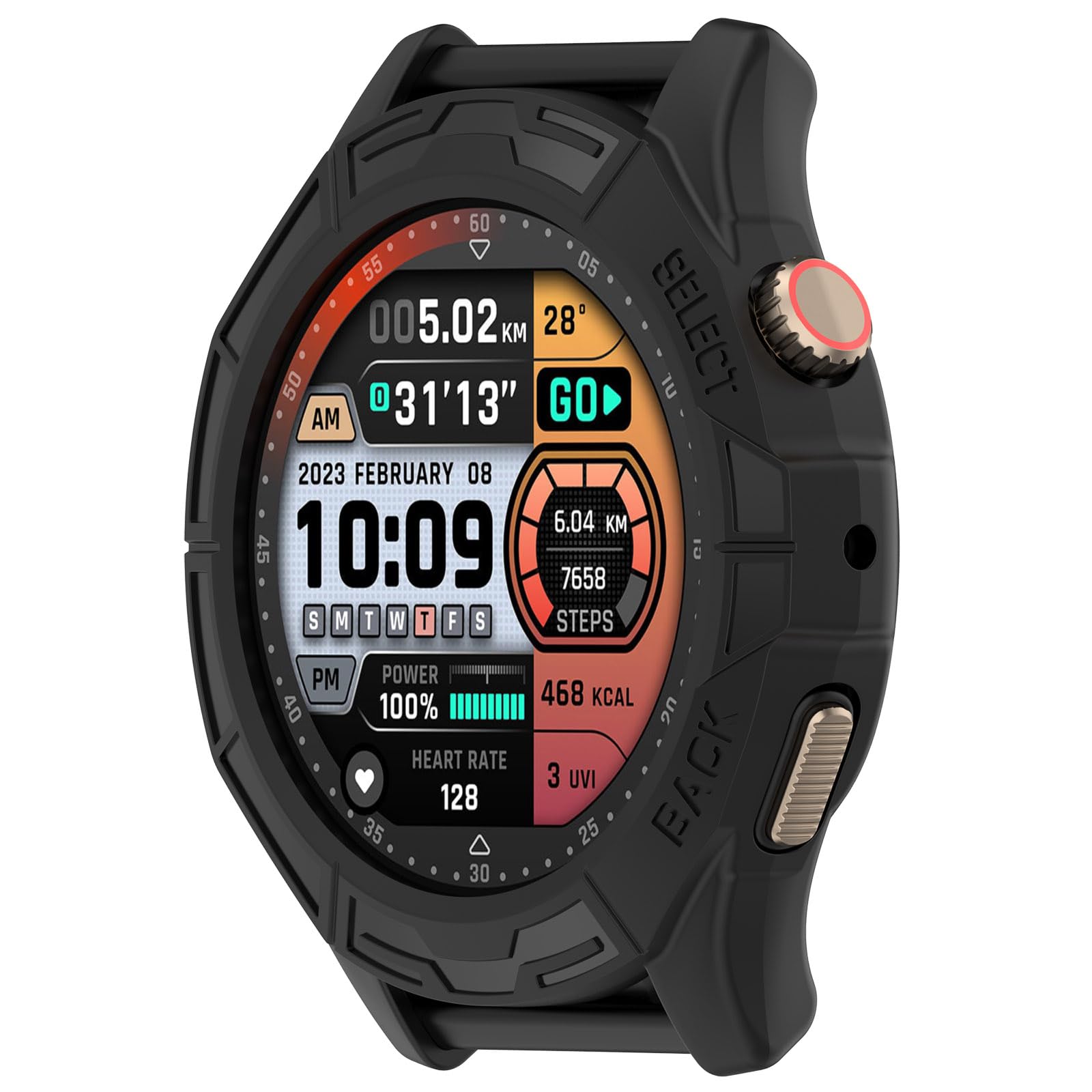 Cover Protettiva In Silicone TPU Per Amazfit Cheetah E Cheetah PRO – Morbida, Leggera, Antiurto, Colore Verde