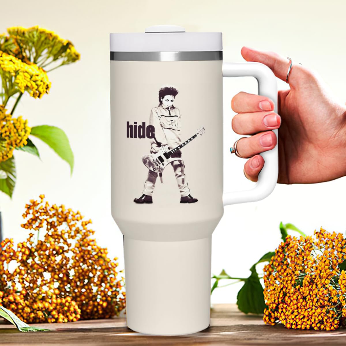 hide蓋付カップ Amazon | hide タンブラー 蓋付き 取っ手付き 真空断熱