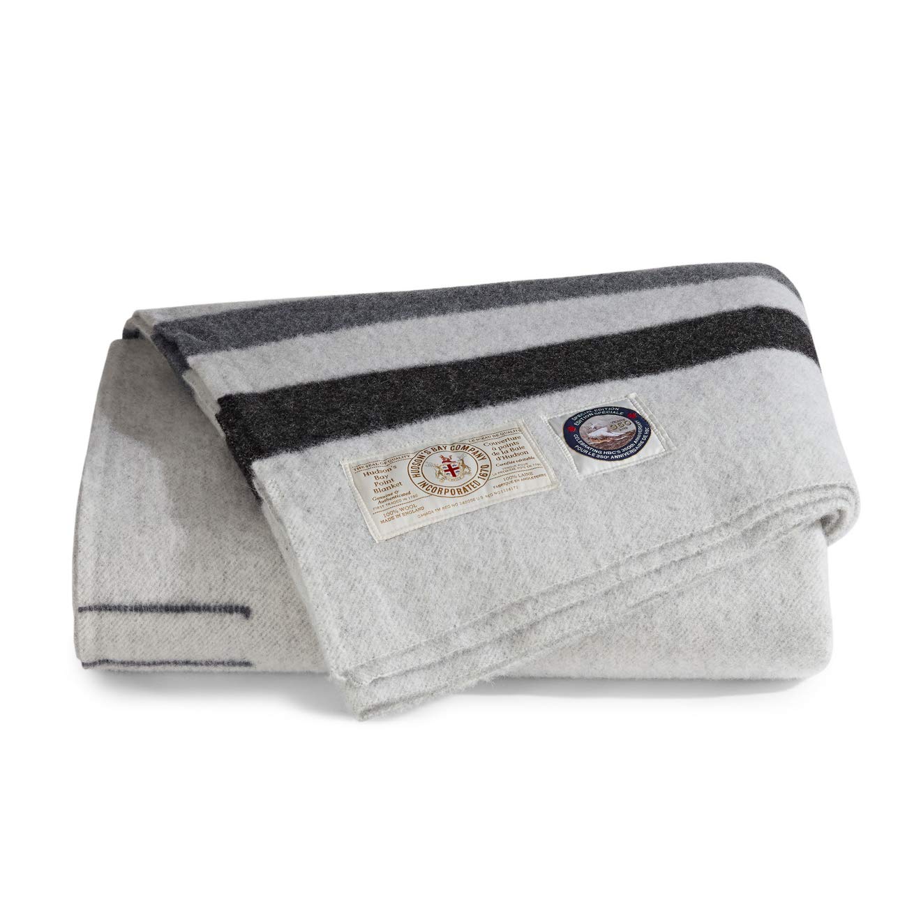 Hudson's Bay 350th Anniversary Limited Edition Sterling 8 Point Blanket 100% Wool King Size