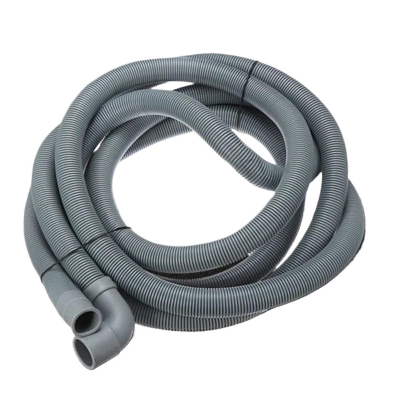4 Meter Ablaufschlauch, Abflussrohr for Waschmaschine, Spülmaschine, Verlängerung 22–23 mm, 20–21