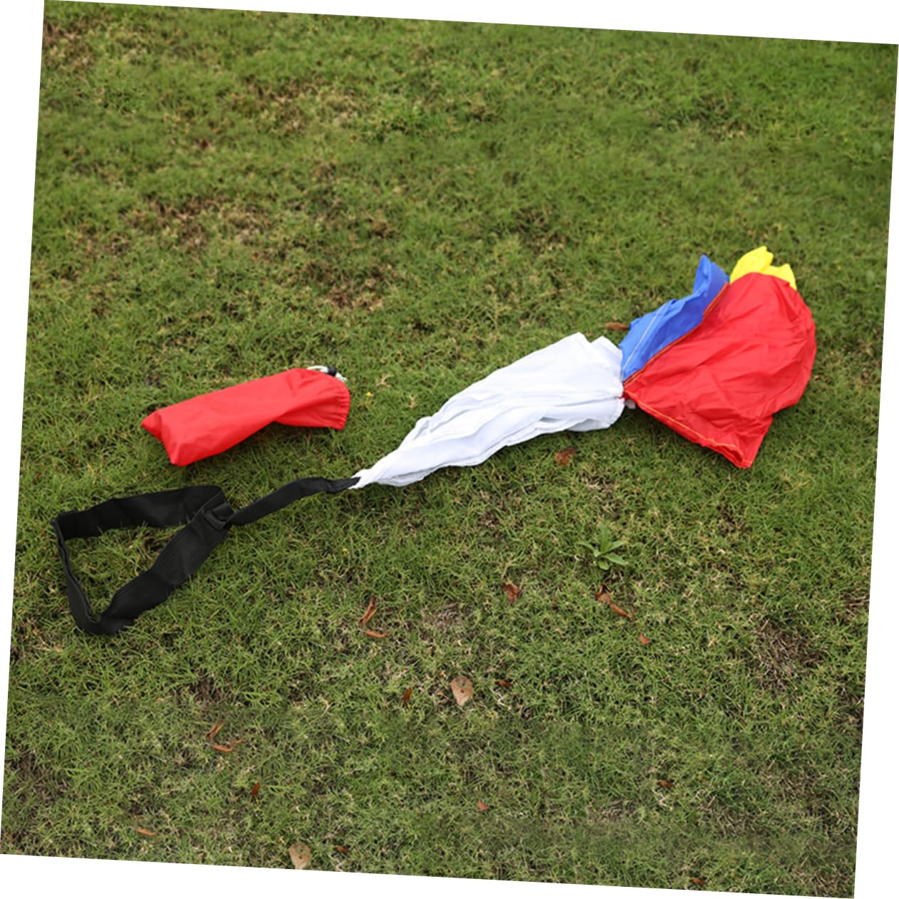 Happyyami Paraguas de Fuerza atlética paracaídas de Velocidad niños Corriendo paracaídas fútbol Infantil paracaidas Infantil Paraguas de Fitness Paraguas de Entrenamiento de Fuerza Deportes