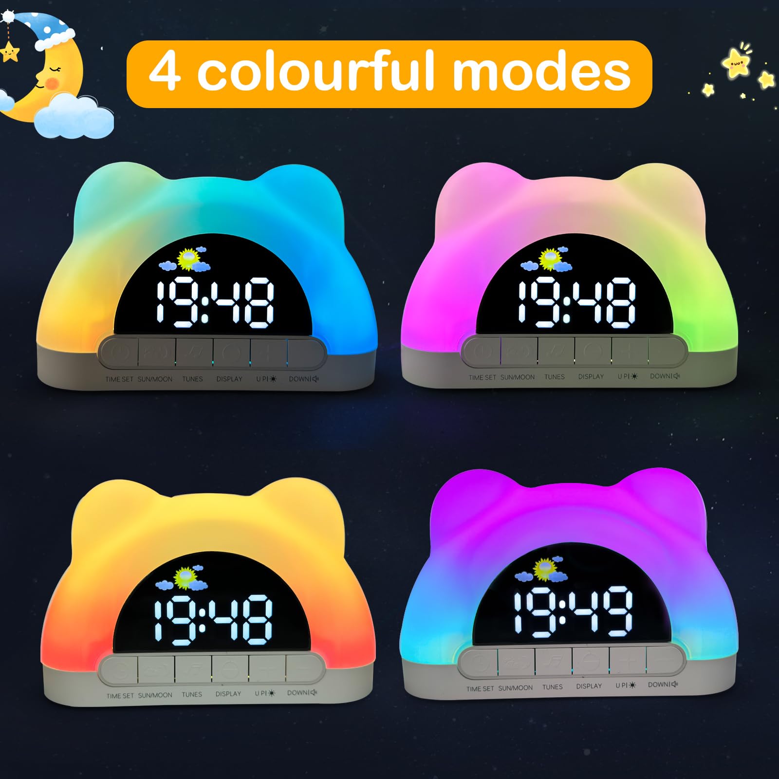Seutgjie Toddler Sleep Training Clock - Image 3