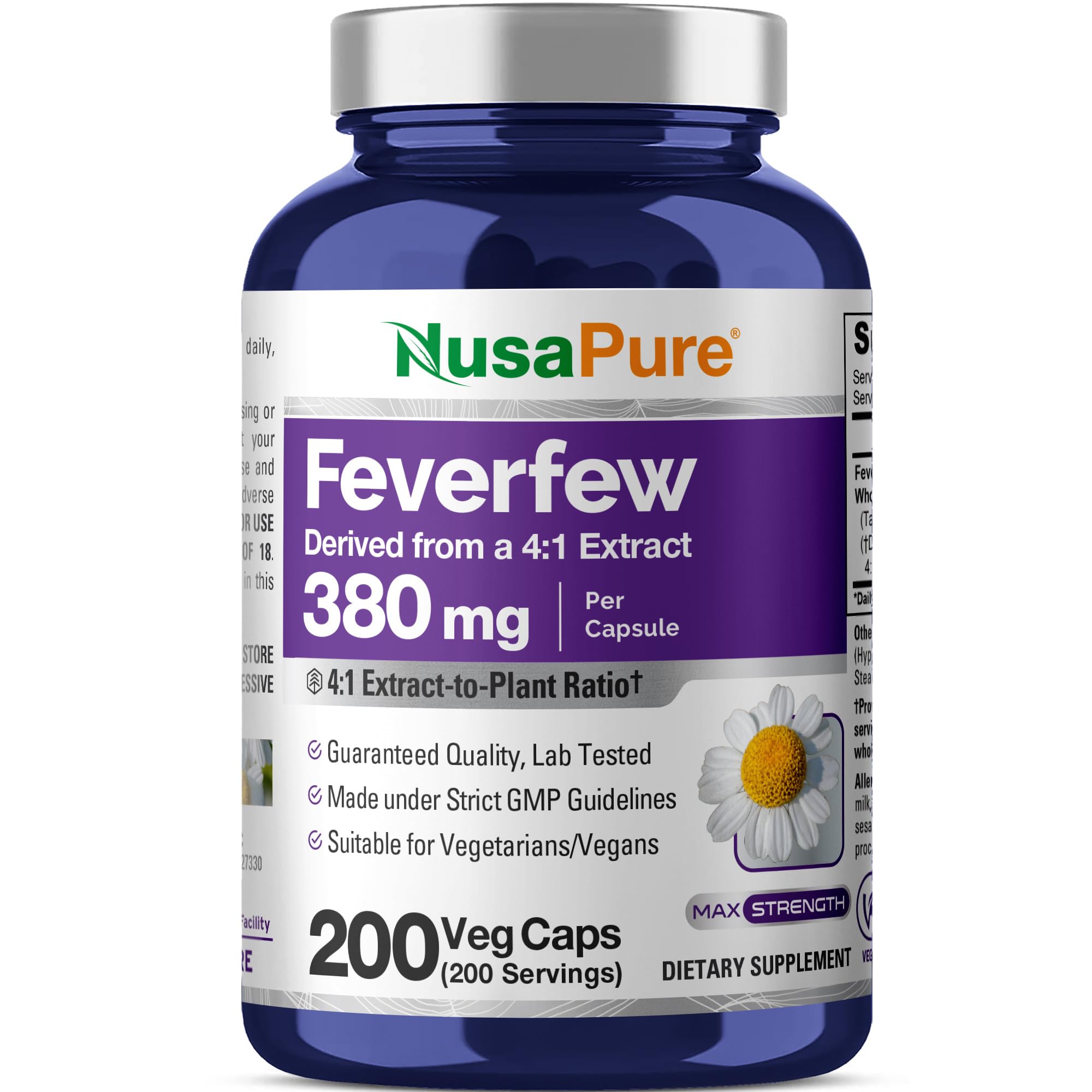 NusaPure Feverfew 380 mg