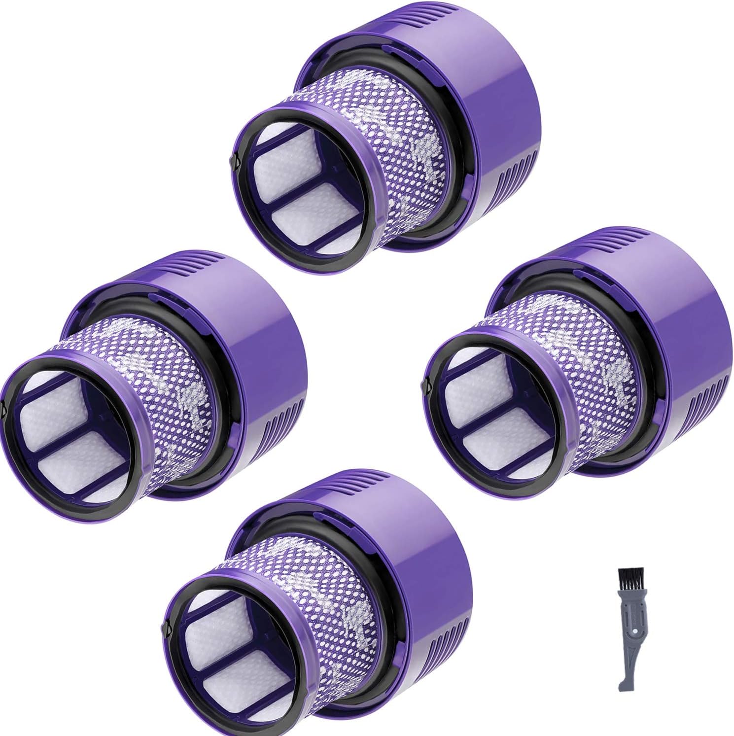 I cleanReplacement Dyson V10 Filter, 4 Packs Vacuum Filter Compatible with Dyson V10 Cyclone Series, V10 Absolute, V10 Animal, V10 Total Clean, SV12,V15 Series