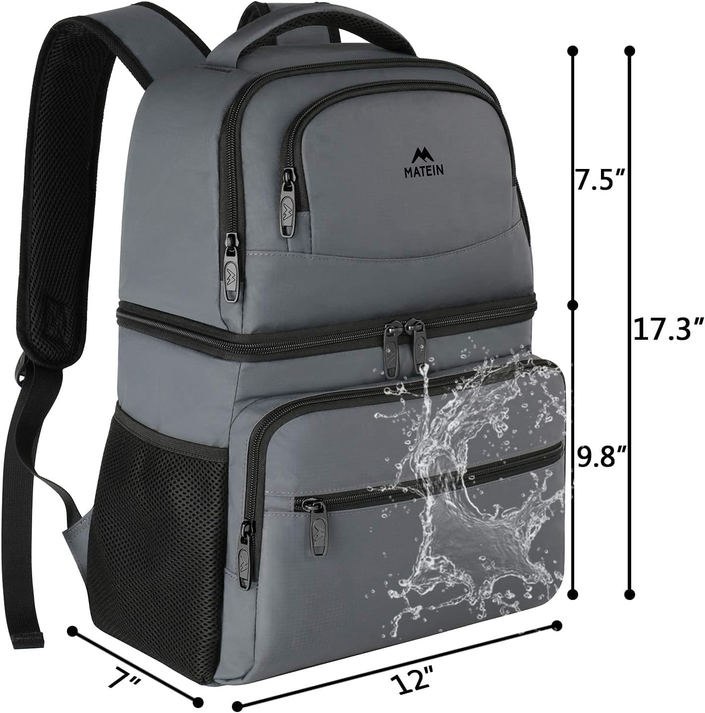 Buy Cooler Backpack, 26 Cans Insulated 