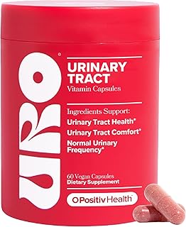 O Positiv URO Urinary Tract Health Supplement for Women, 60 Count (Pack ...