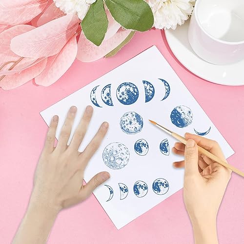 Miniatura 10 de CRASPIRE Sello de goma transparente con diseño de flores de cerezo y plantas retro, sello de silicona transparente Sakura para hacer diarios,