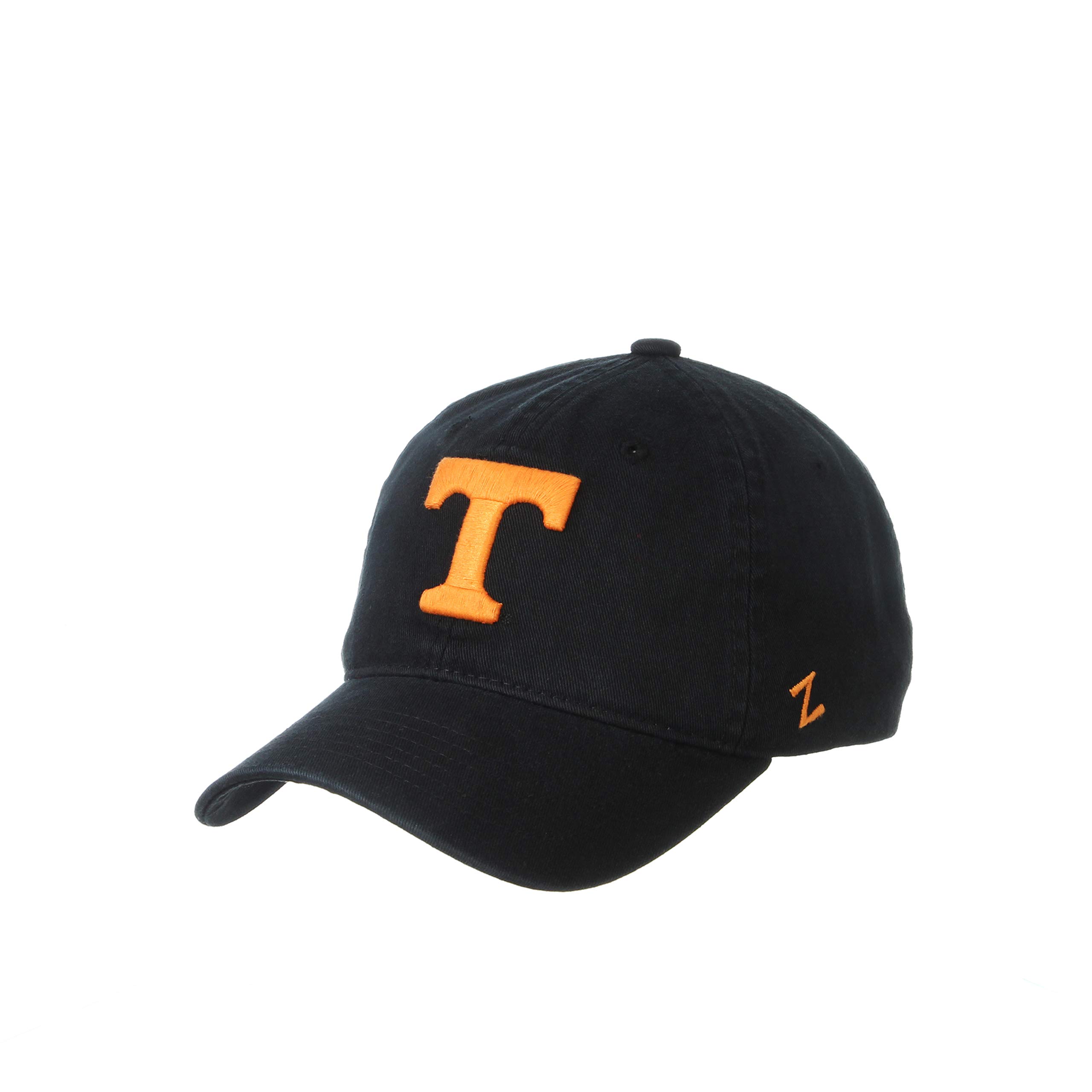 Zephyr Men's Adjustable Scholarship Hat - Charcoal, Washed Cotton, Embroidered - View #2