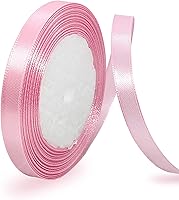 Vista 95 de Cinta de satén dorada de 3/4 pulgadas x 25 yardas, cinta de tela de color sólido para envolver regalos, manualidades, fabricación de lazos