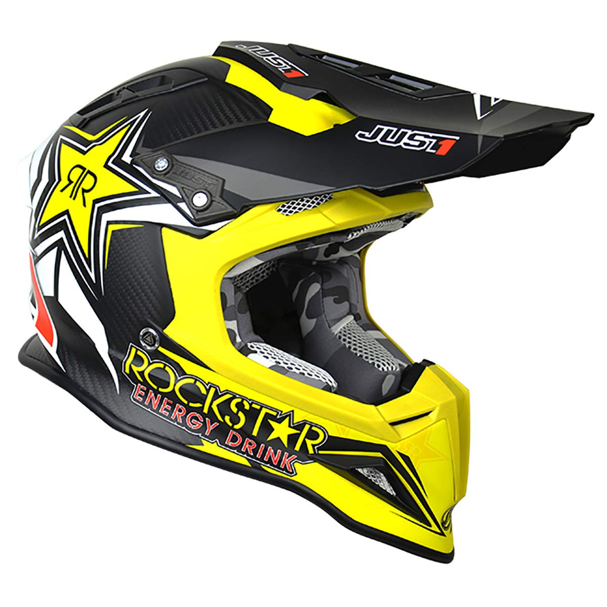 ジョージア様用 Amazon.com: Just 1 J12 Helmet (Rockstar - Medium) : Automotive
