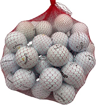 Golf Ball Planet Warbird Used Golf Balls 4A/Near Mint 50 Pack