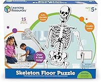 Vista 6 de Rompecabezas para piso del esqueleto, por Learning Resources