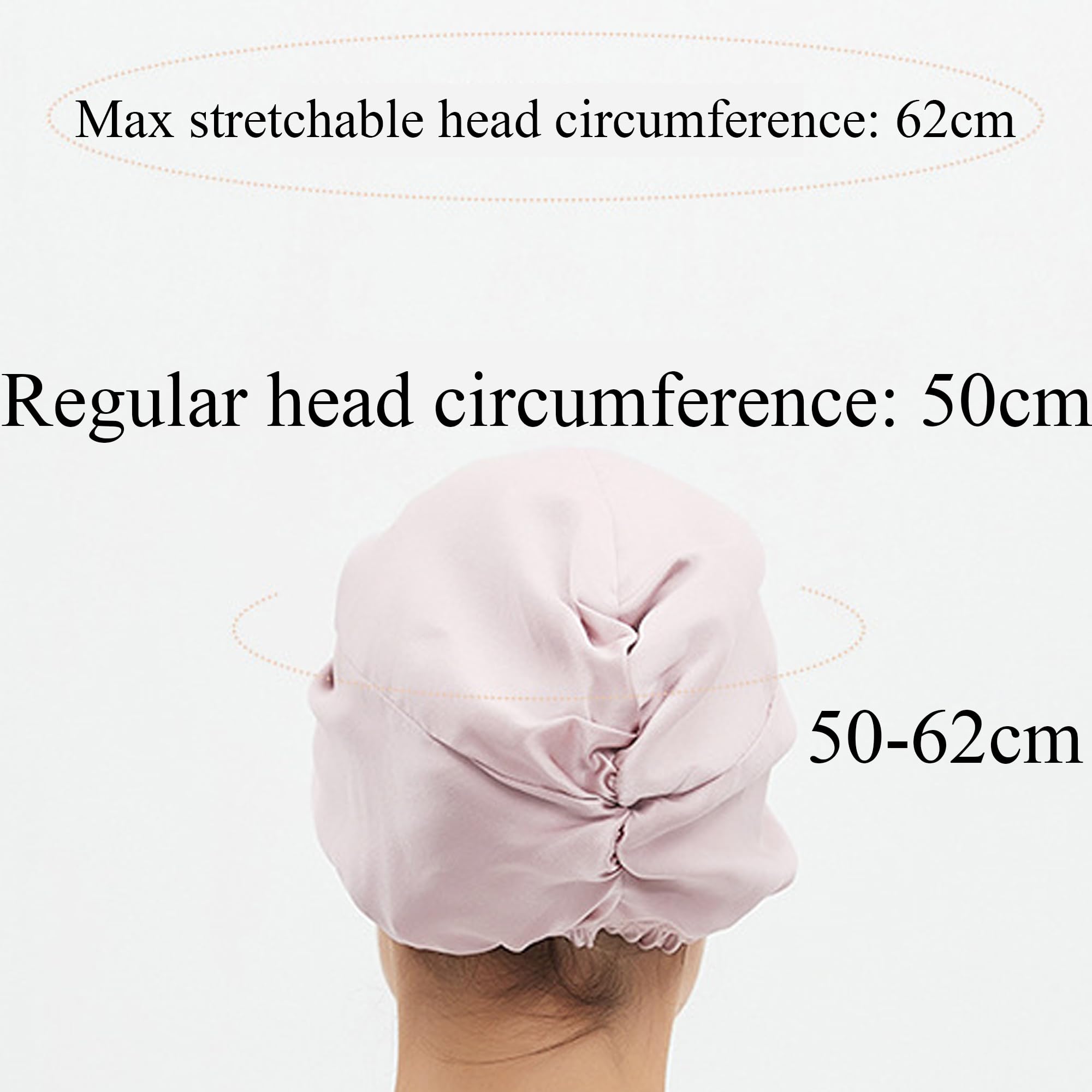 Desmend Zijden slaapmuts Silk Bonnet voor kort haar (lichtblauw), lichtblauw Desmend Zijden slaapmuts Silk Bonnet voor kort haar (lichtblauw), lichtblauw