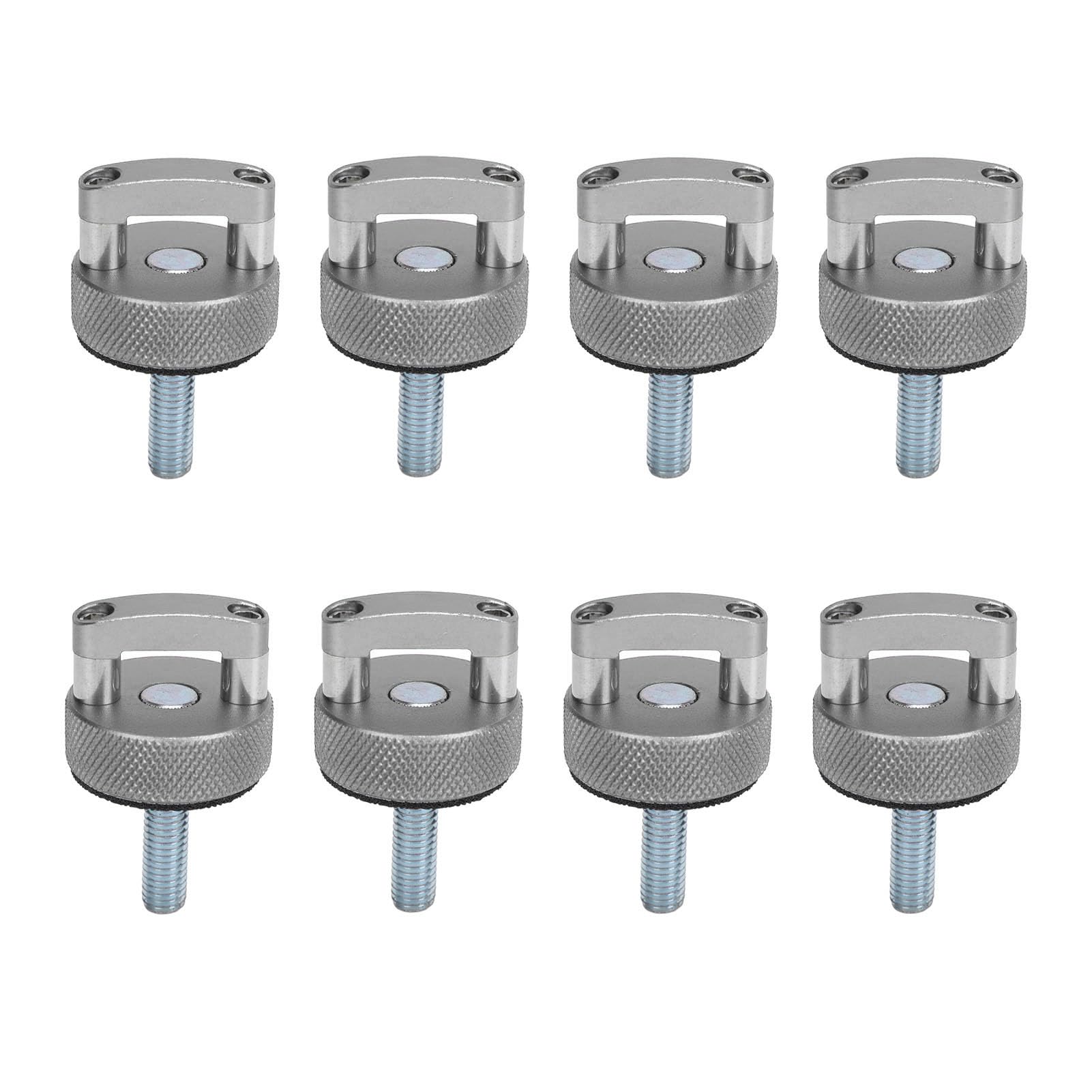 Luocute Śruba Motylkowa Szybkiego Demontażu, Aluminium M8, do Twardego | Quick Removal Bolts with D Ring, Hardtop Thumb Screws for Bronco 2dr 4dr 2021 Onwards