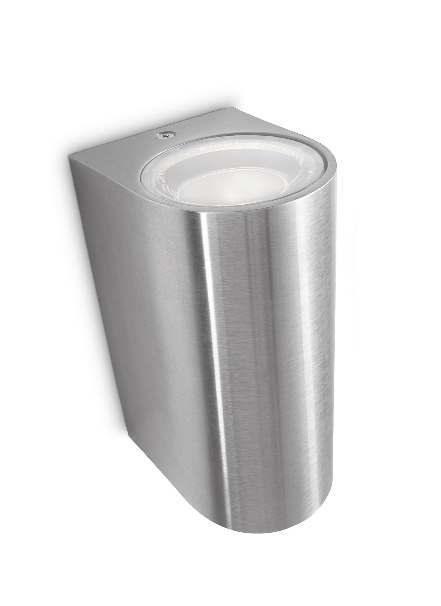 Philips Nightingale Ip44 Wall Lantern Stainless Steel In Silver