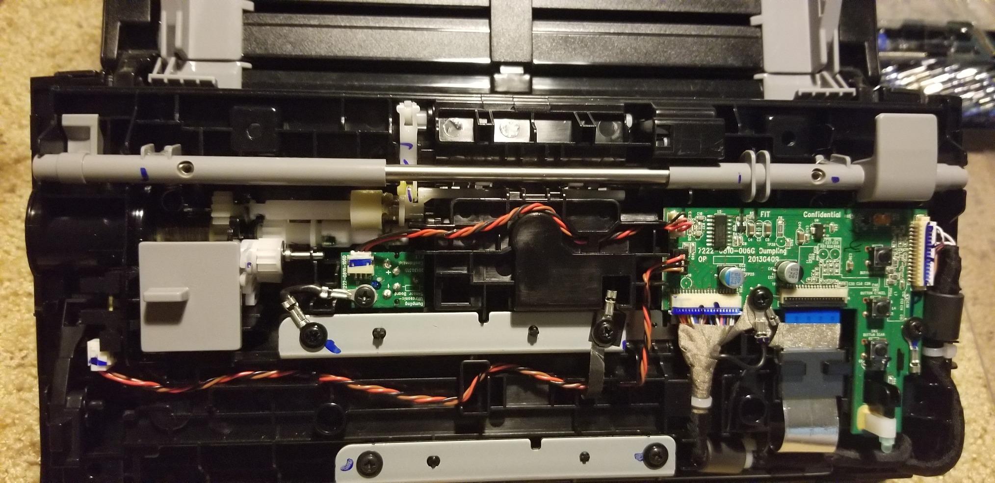 Page Separation Roller shafts for Epson Workforce DS510/