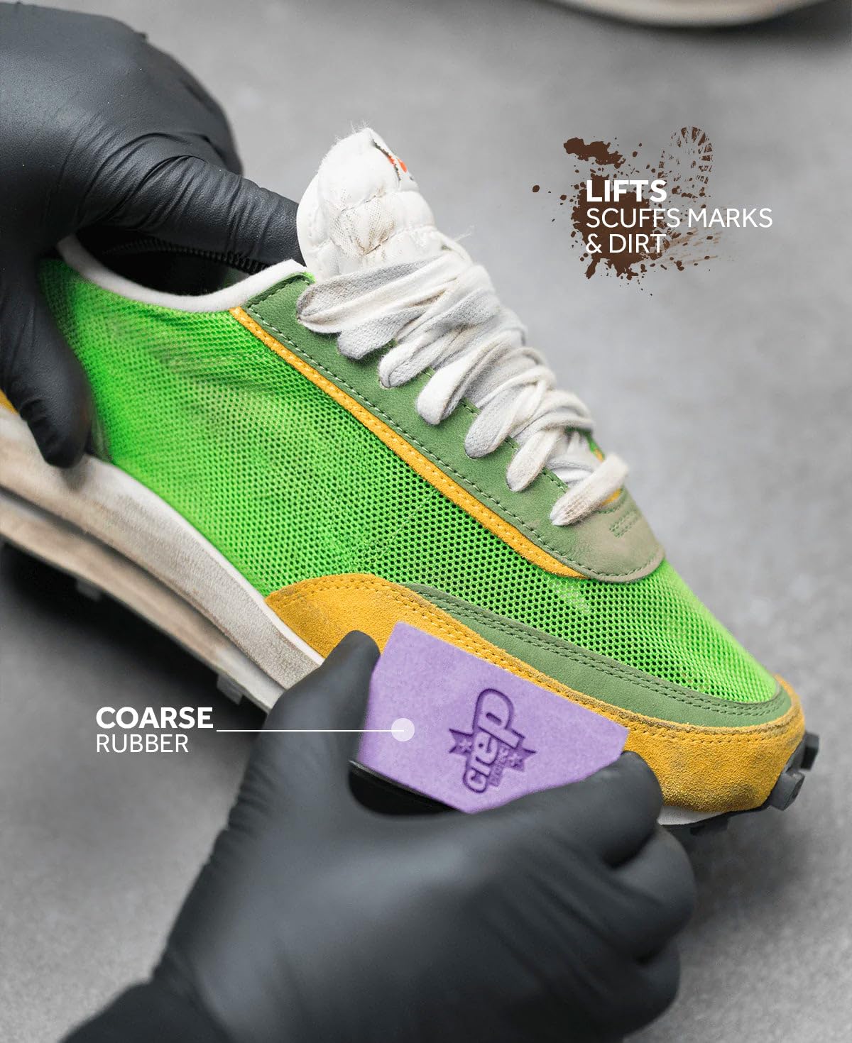 Crep Protect - Borrador de rozaduras definitivo - Limpiador de zapatillas para calzado de ante y nobuck