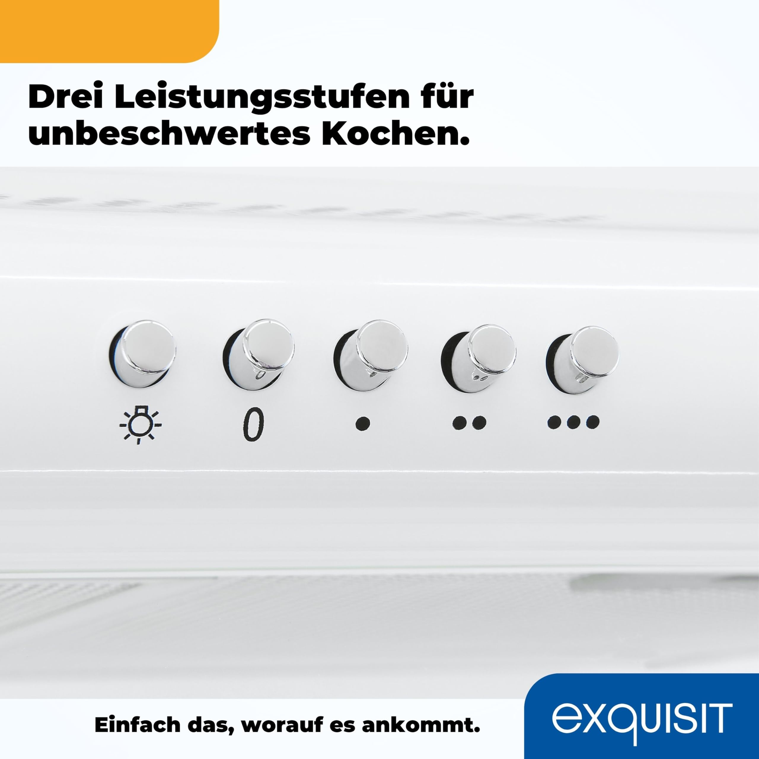 Exquisit Unterbauhaube UBH 50-2.2 ALW Weiß