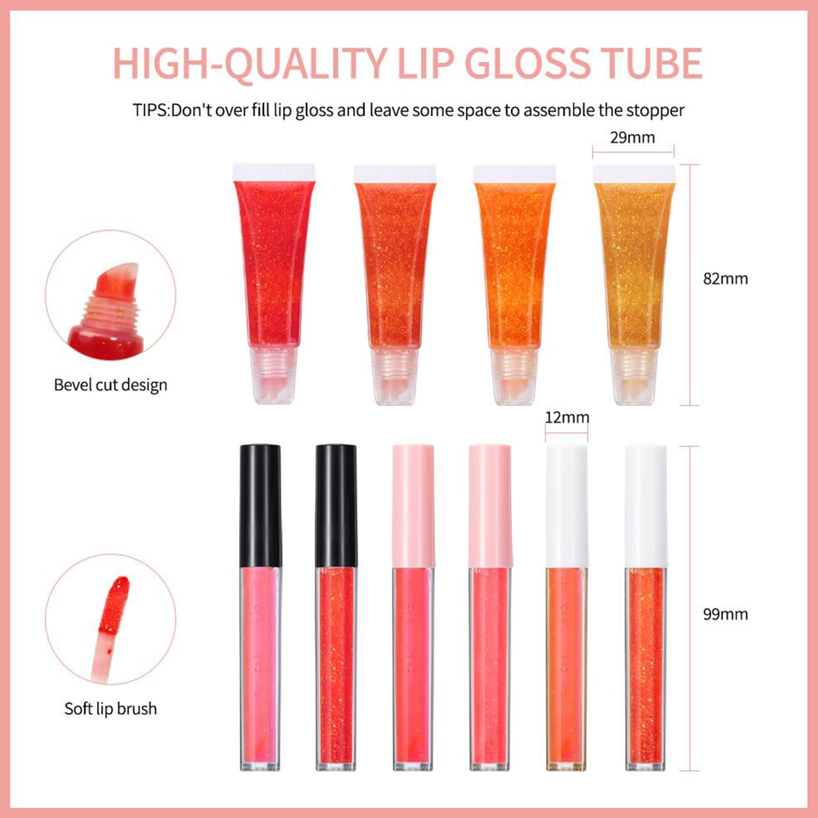 Kit Completo per la Creazione di Lucidalabbra Set DIY Gloss Labbra | Kit Fai Da Te Per Creare Il Lucidalabbra Per Donne Ragazze Amanti Del Trucco Principianti Adolesc